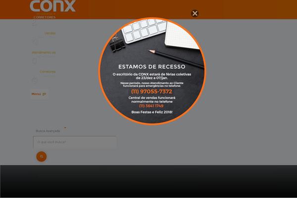 conx.com.br site used Conx