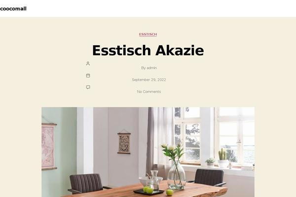 Twenty Twenty theme site design template sample