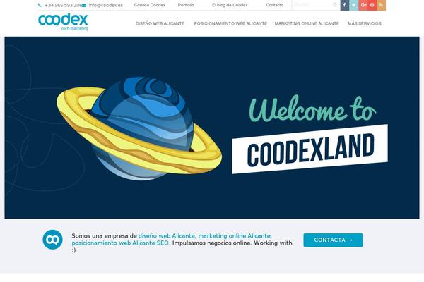 coodex.es site used Coodex