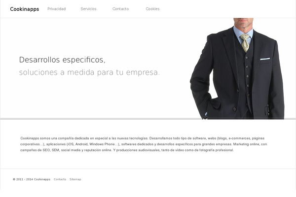 Twenty Twelve theme site design template sample