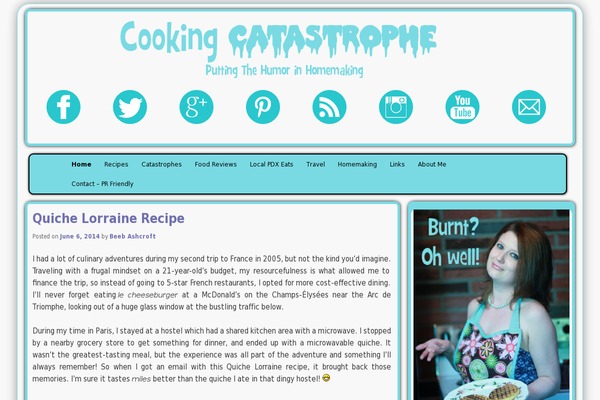 cookingcatastrophe.com site used Jaided2011