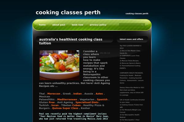 cookingclassesperth.com.au site used Widgetlike