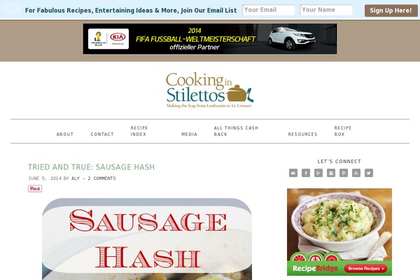 cookinginstilettos.com site used Sprout-spoon