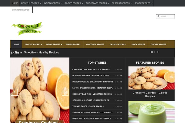 cookingrecipy.com site used Madura_pro