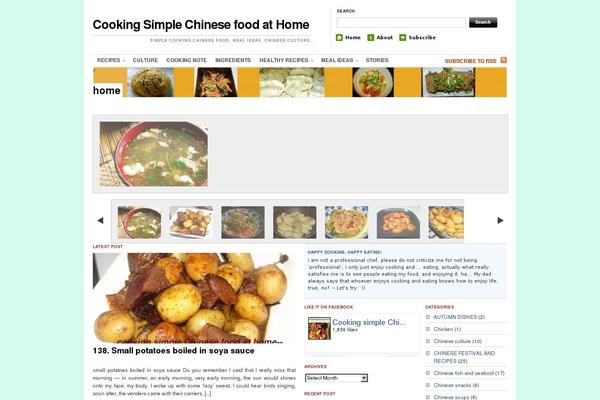 cookingsimplechinesefoodathome.com site used Morning-archive