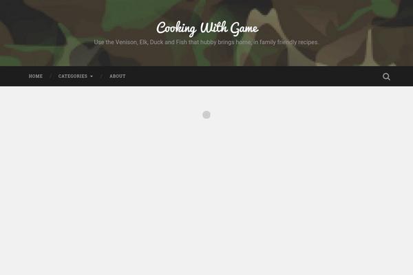 cookingwithgame.com site used page-style