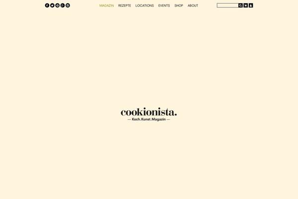 cookionista.com site used Toolset-starter-cookionista