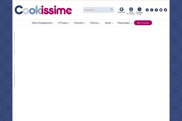 cookissime.fr site used Wpzoom-cookely
