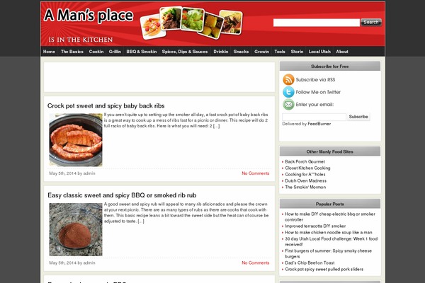 cooklikeaman.com site used Superbox