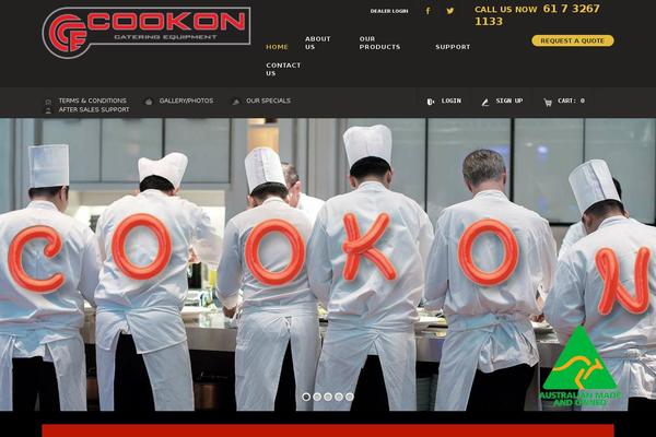 cookon.com.au site used Cookon