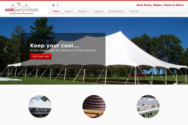 Customizr theme site design template sample