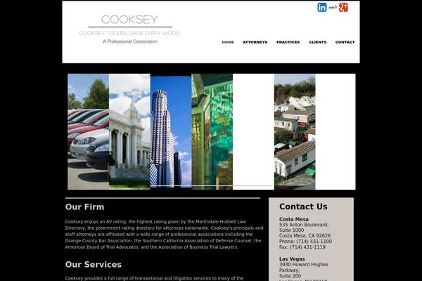 cookseylaw.com site used Cooksy-main