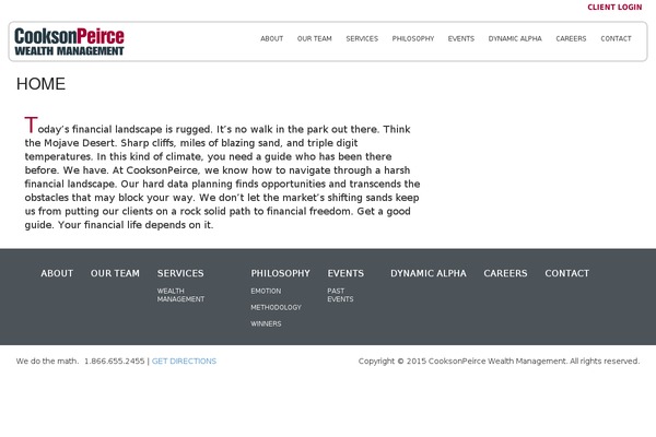 cooksonpeirce.com site used Cooksonpeirce