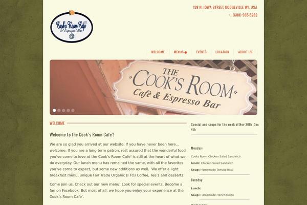 cooksroomcafe.com site used Baseforce