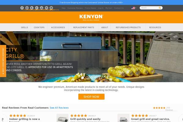 cookwithkenyon.com site used Kenyon