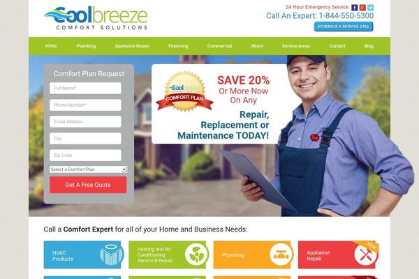 coolbreezecs.com site used Boilerplate-theme
