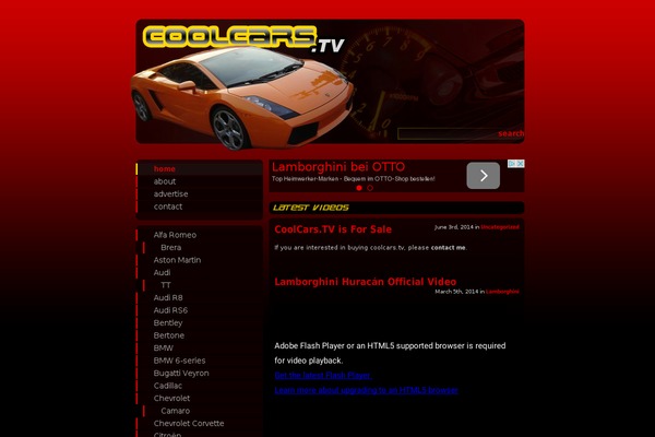 coolcars.tv site used Coolcars