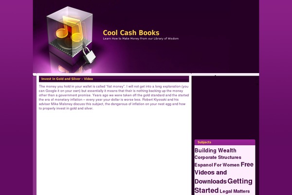 coolcashbooks.com site used Musicencoder