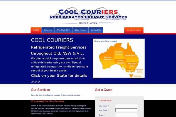 coolcouriers.com site used Twentyeleven-cool-couriers