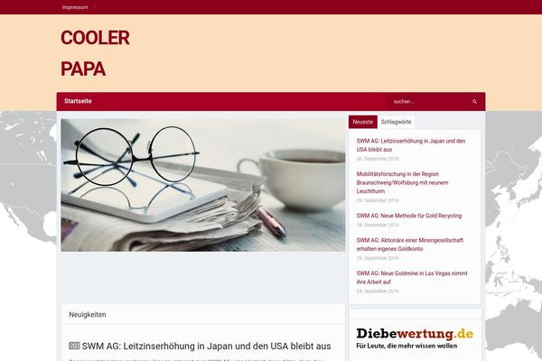 cooler-papa.de site used Allgemein-theme