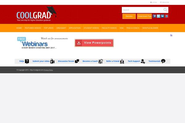 coolgrad.com site used Vt