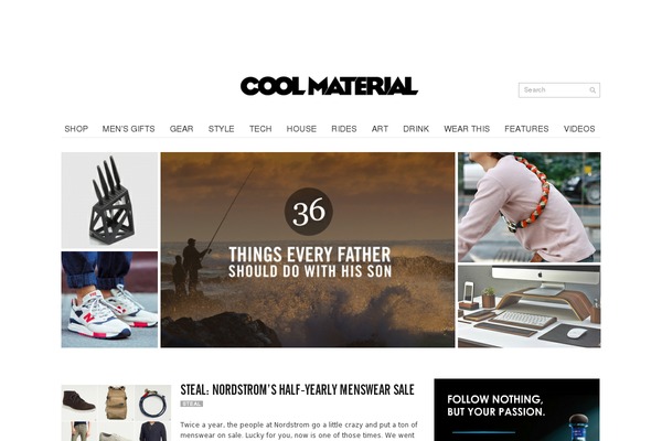 coolmaterial.com site used Coolmaterial