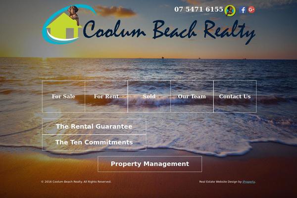 coolumbeachrealty.com.au site used Ottrta