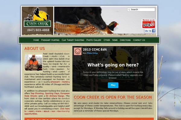 cooncreekhuntclub.com site used Coon-creek