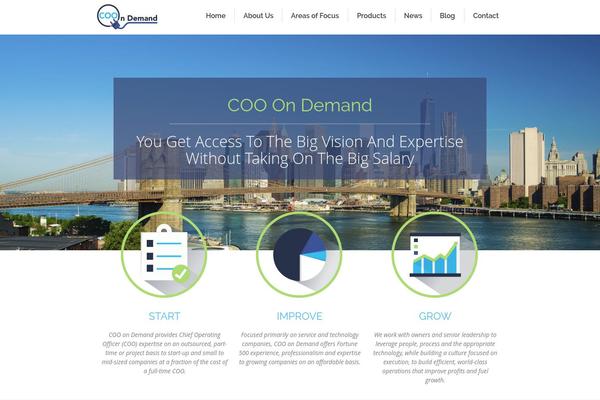 cooondemand.com site used Captektemplate