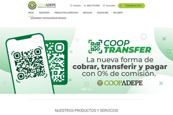 coopadepe.com site used Alister-bank-child