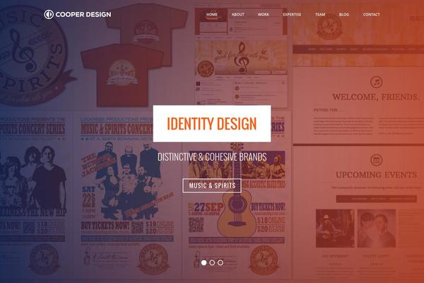 cooper-design.com site used Sturlly