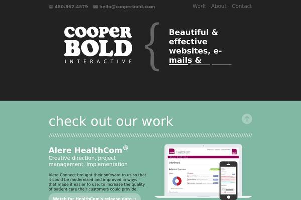cooperbold.com site used Cooperbold_theme