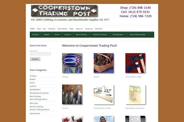 cooperstowntradingpost.com site used StorePress