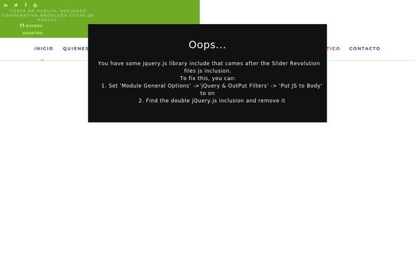 coophuelva.es site used Costahuelva-theme