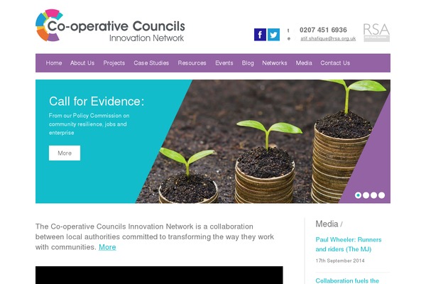coopinnovation.co.uk site used Ccin