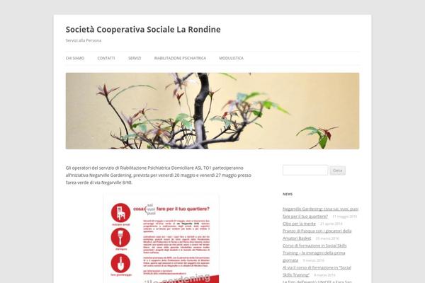 cooplarondine.it site used Twenty Twelve