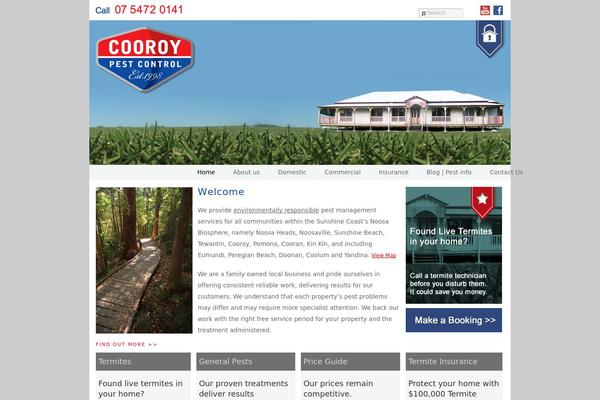 cooroypestcontrol.com.au site used Mucho