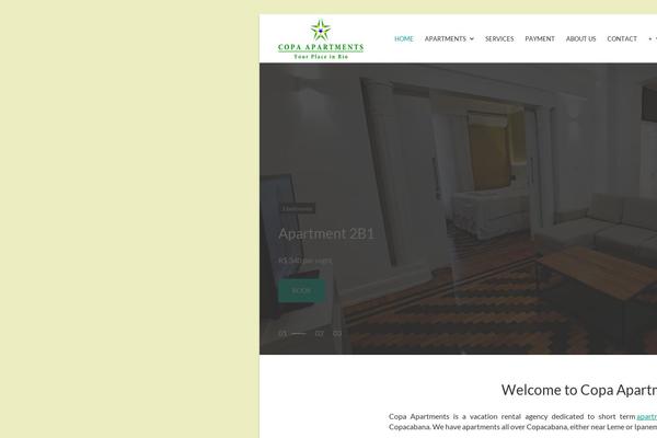 Villagio theme site design template sample