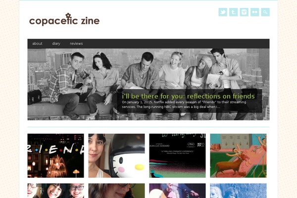 Magazino theme site design template sample