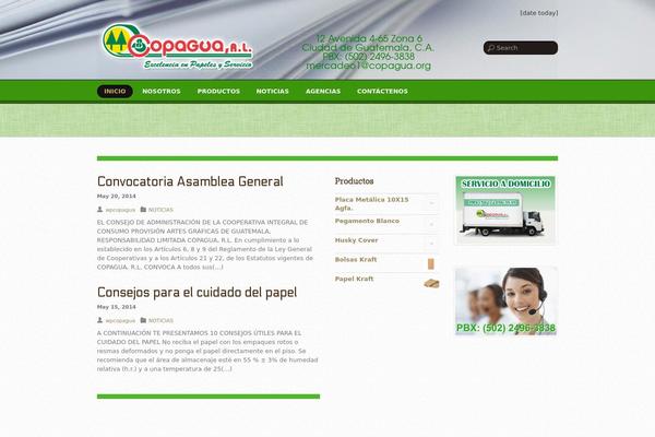 copagua.org site used Suco