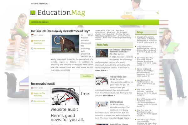 copainspro.com site used Educationmag