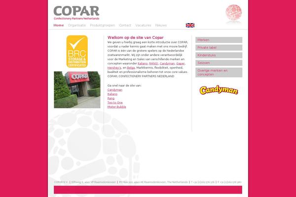 copar.nl site used Hotelzeezicht_theme