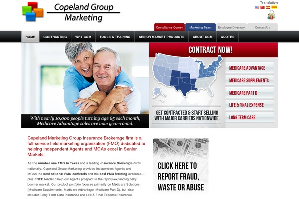 copeland WordPress theme, websites list used copeland theme copeland theme websites examples