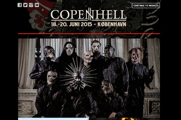 copenhell.dk site used Ch13