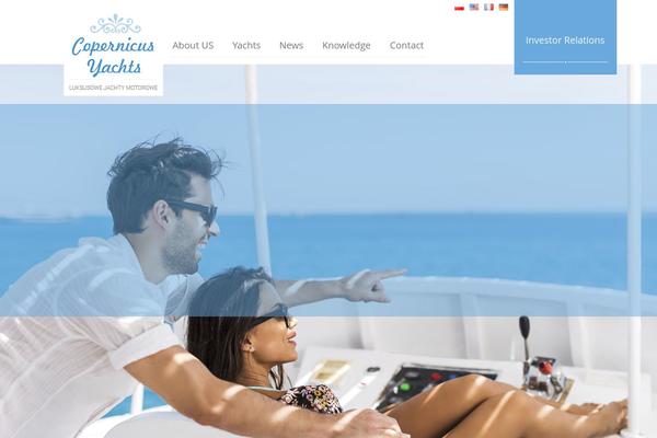 copernicusyachts.pl site used Copernicus