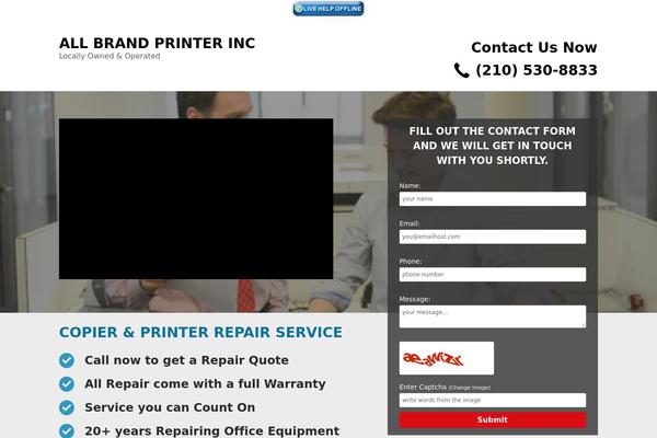 copierrepairsanantonio.com site used Copyrepair