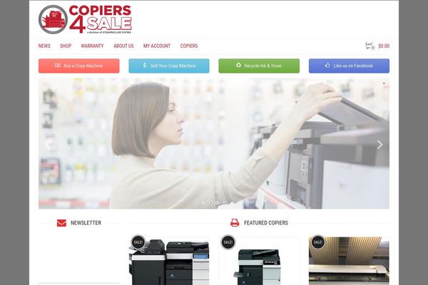 copiers4sale.com site used Copiersforsale