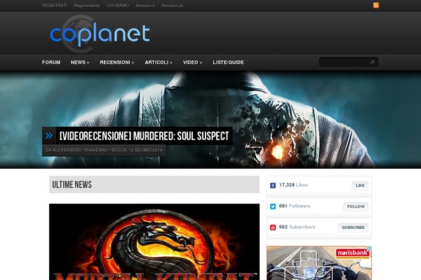 coplanet.it site used Games Zone Child