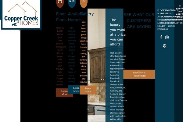 coppercreekhomesidaho.com site used Coppercreekhomes