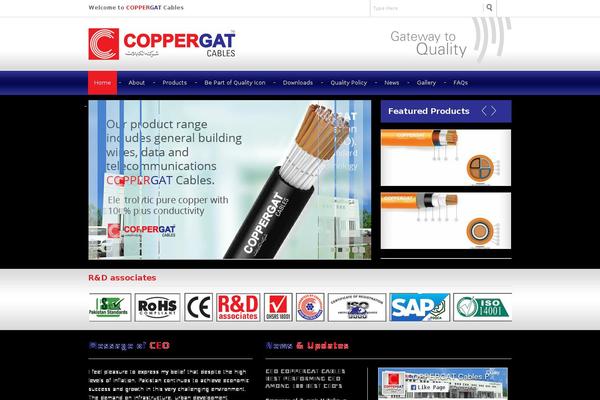 coppergat.com site used Coppergat